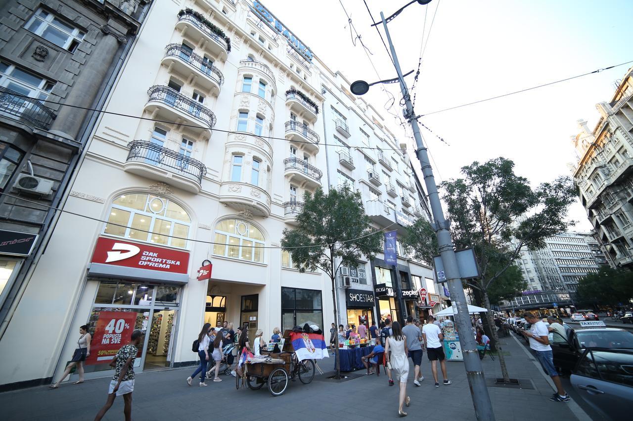 Apartment Luna Terazije Belgrado Buitenkant foto